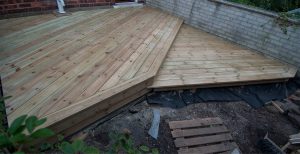 Upper and lower deck completed