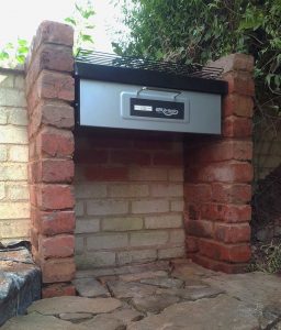 With the BBQ and oven fitted